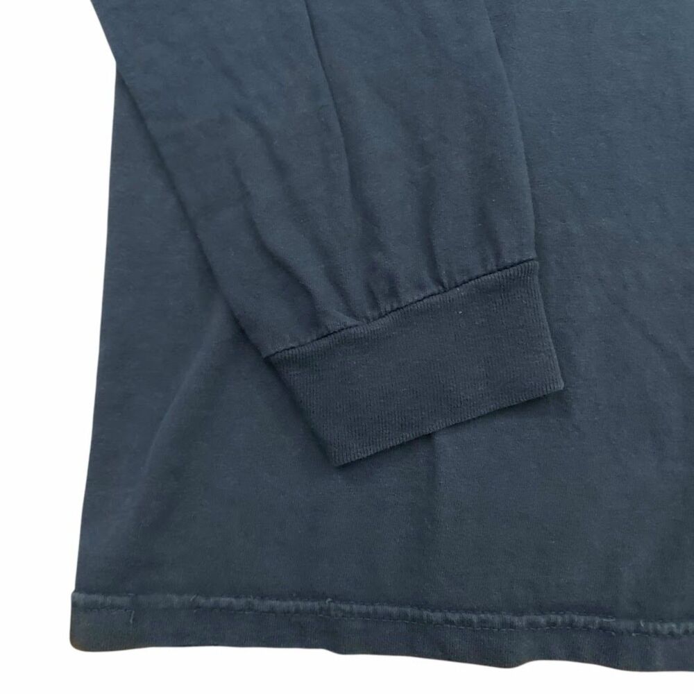 Chubbies Graphic Tee Mens Large Blue Cotton Long Sleeve Crew Neck Pocket Beach - Picture 7 of 10